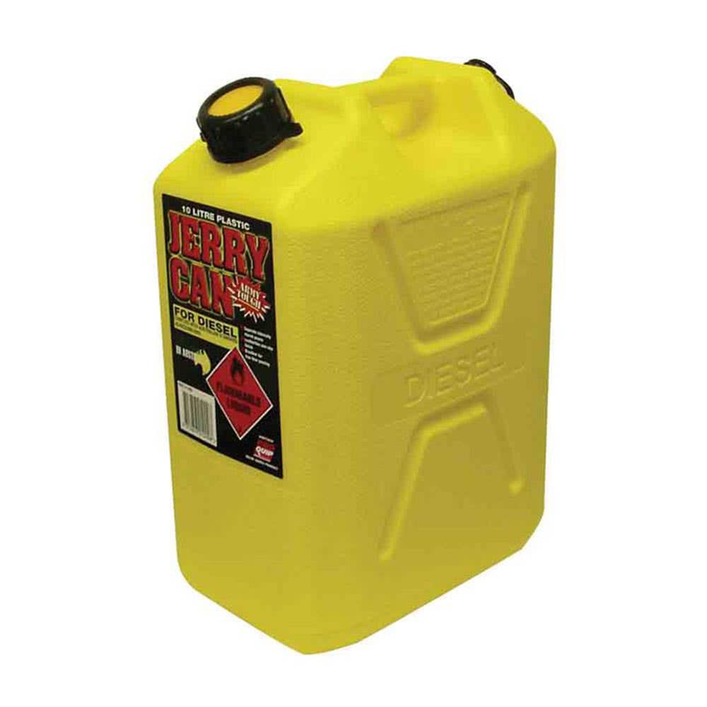 Can Jerry 10L Plastic Diesel Yellow 60013008 1009