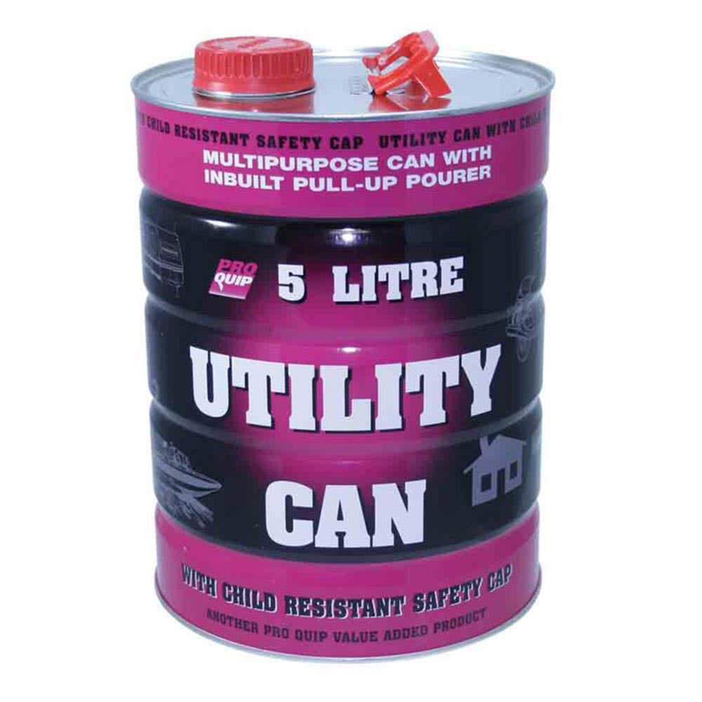 Utility Fuel Can with Handle & Pourer 5L 60013009 0959
