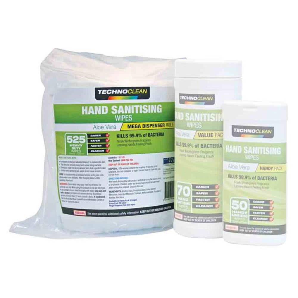Wipes Hand Sanitising Interclean Roll 525 60013063 INT1448HS525