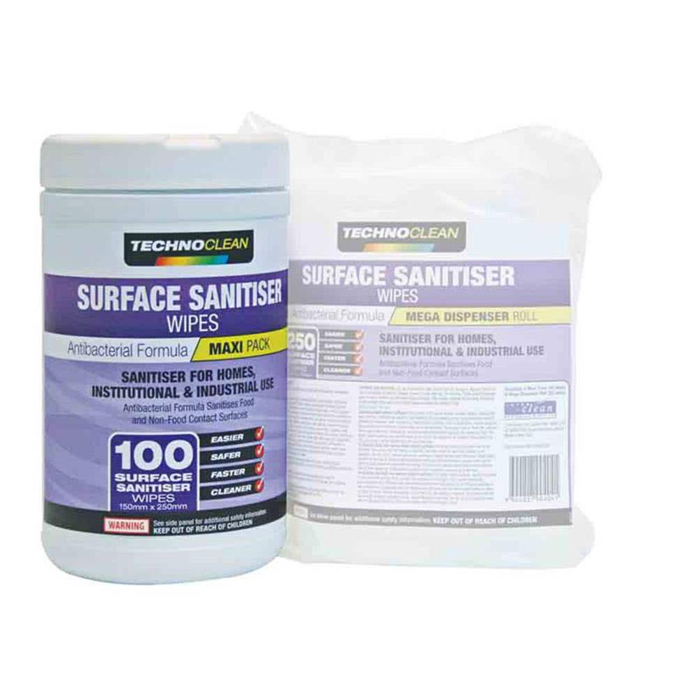 Wipes Surface Sanitising Interclean Pk 100 60013066 INT1566SS100