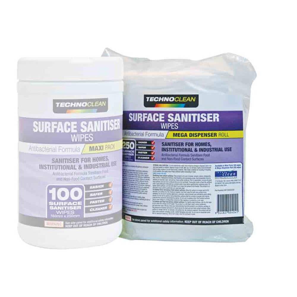Wipes Surface Sanitising Interclean Pk 250 60013067 INT1566SS250