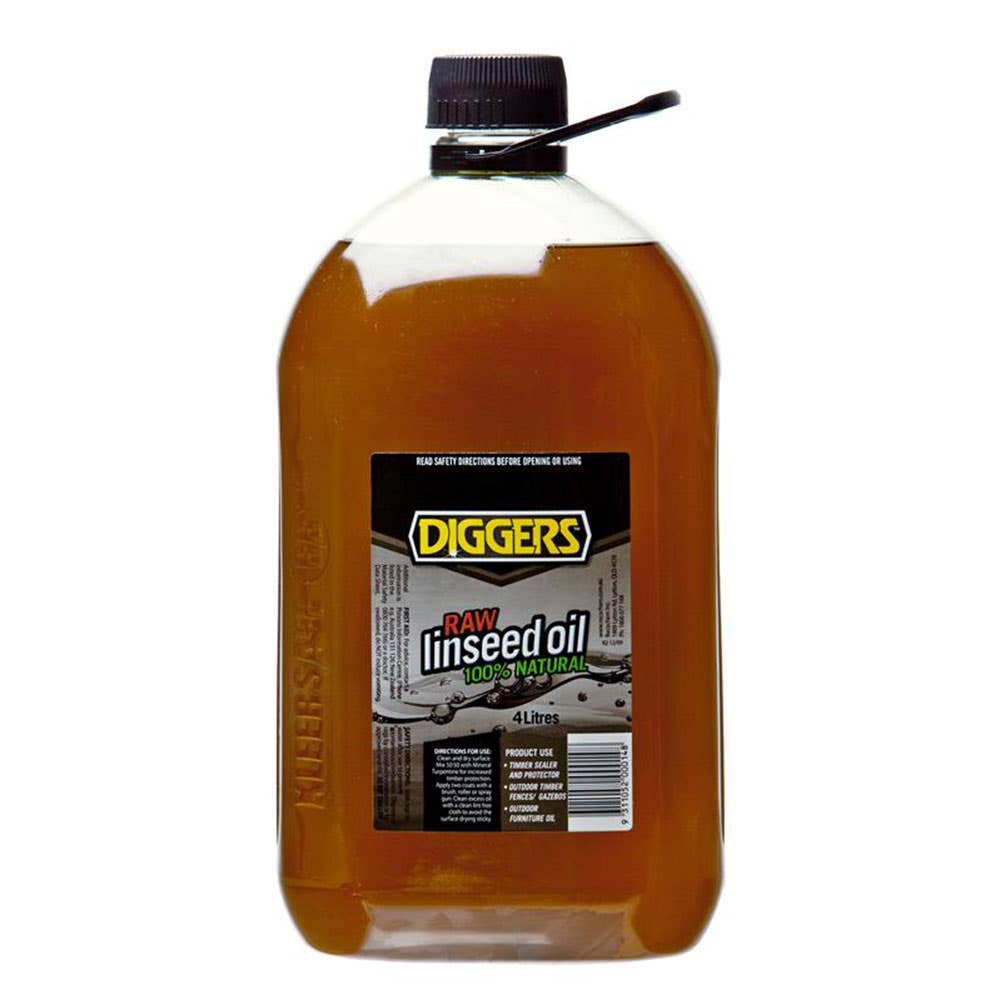 Oil Linseed Raw 4L 60013086 16404-4DIG