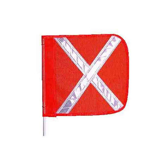 Flag Heavy Duty Orange Tapered Fibreglass Shaft 1.5m Flagstaff 60013190 FS5X