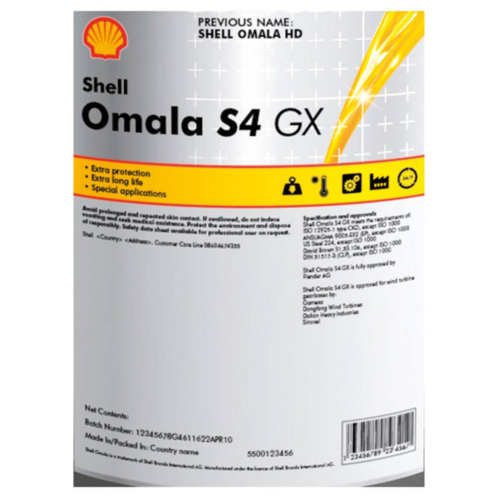 Gear Oil Omala S4 GX 220 209L Shell – ATOM