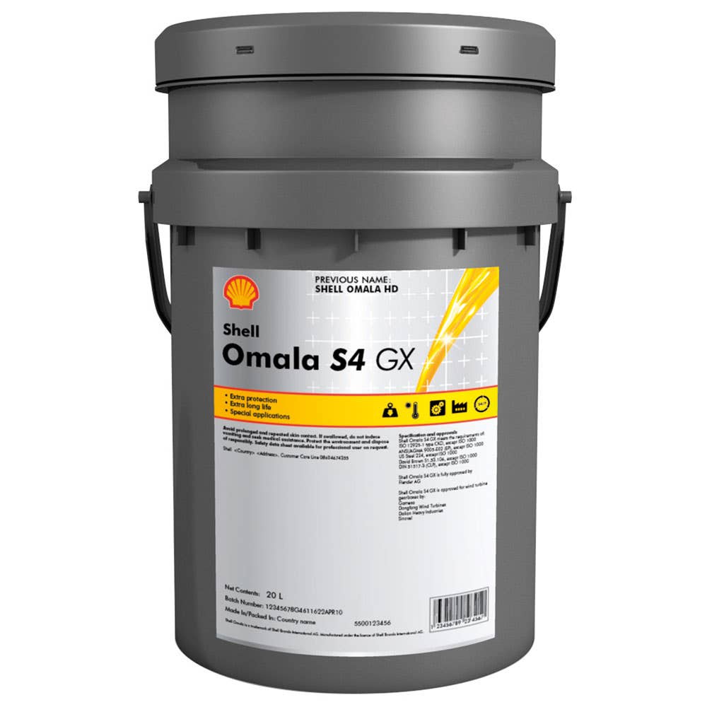 Gear Oil Omala S4 GX 320 20L Shell 60013276 300011327