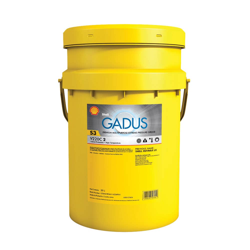 Shell Gadus S3 V220 C 2 Grease 180kg 60013284 300011646
