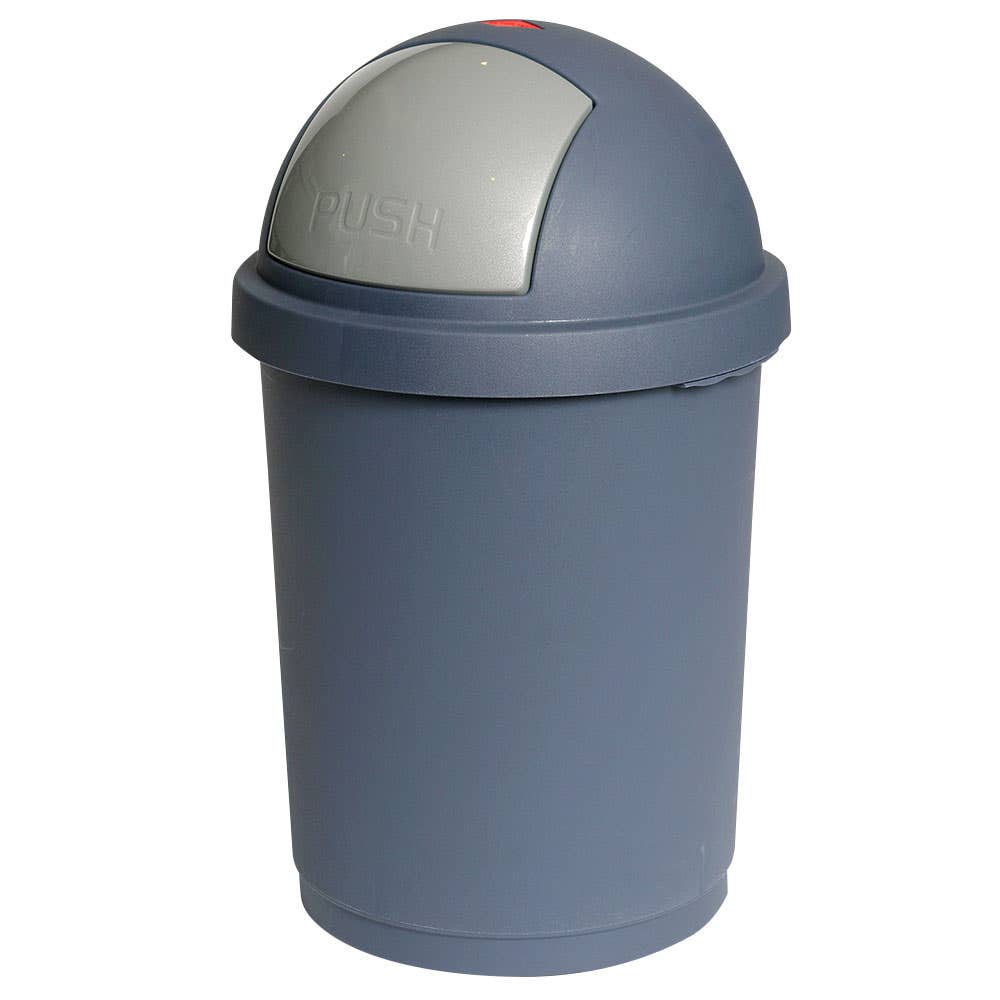 Plastic Bullet Rubbish Bin with Swing Lid 25L 60013624 307700-004