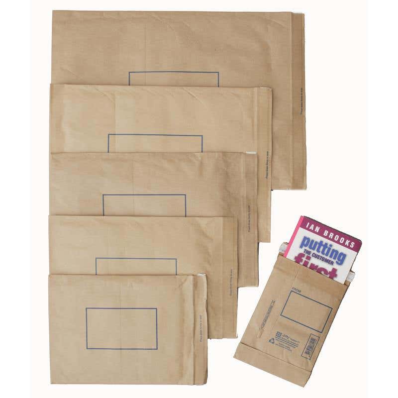 Padded Envelope Bag P7 480 x 360mm Pk 50 60014003 604307