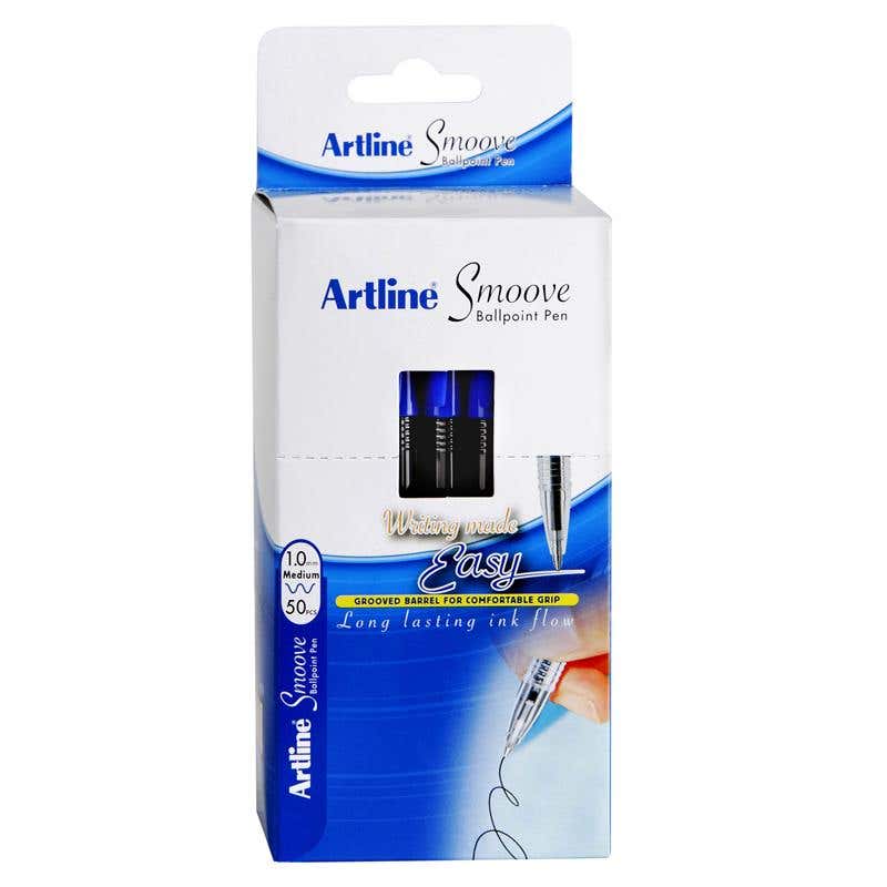 Pen Ballpoint 8210 Medium Blue  Pk 50 60014013 SM1821503