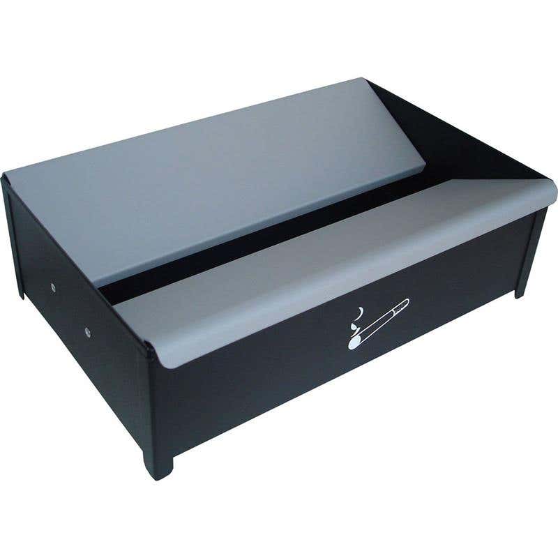 Ashtray Smokers Tray Floor Metal Grey 60014043 45815
