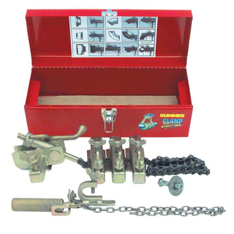 Pipe Welding Kit Range 250-900mm SS 9 Bars Clamp Champ Sumner 60014079 781251