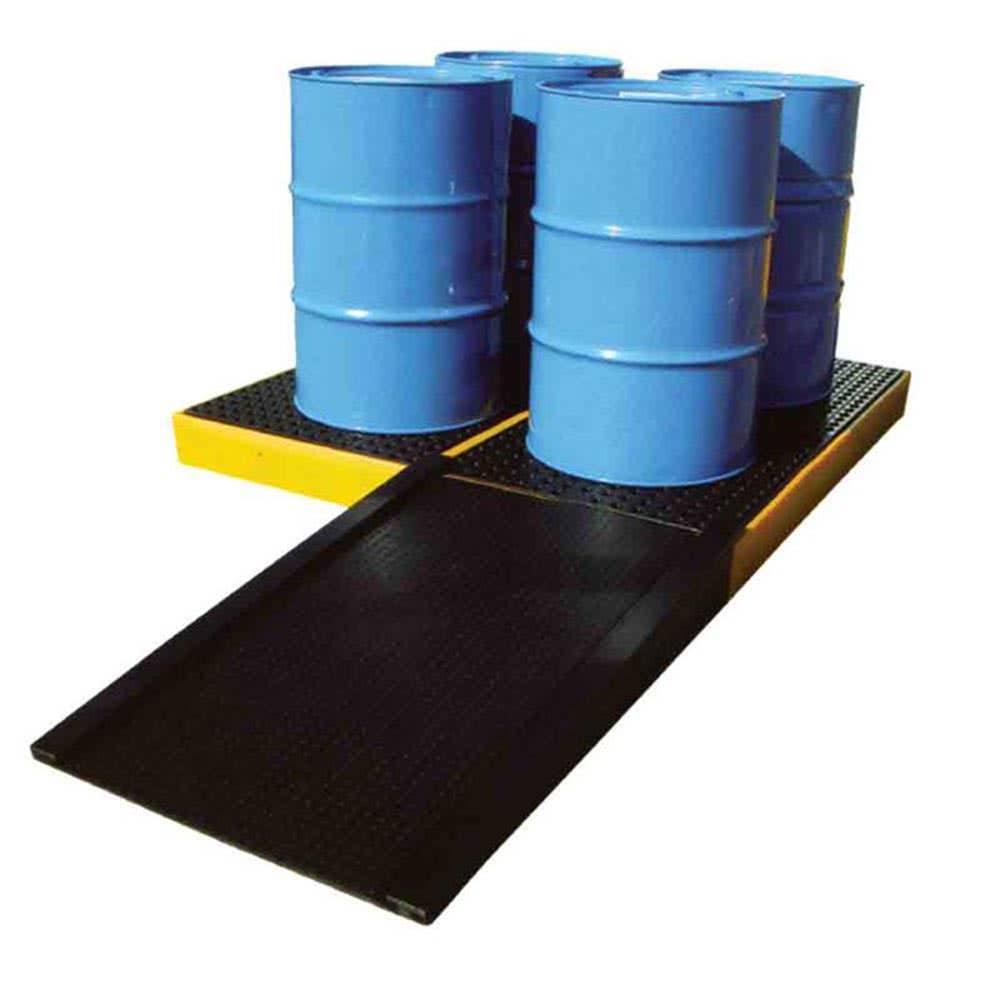 Bund 4 Drum Spill Poly Low Profile 1600 x 1600 x 150mm 60014282 SJ-300-006