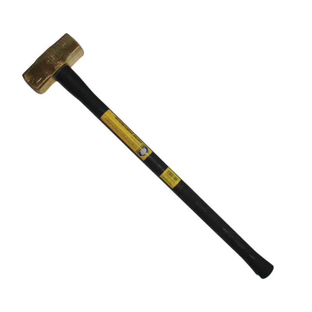 Hammer Brass Pinned Fibreglass Rubber Handle 4lb 400mm Mumme 60014430 7HBRFRH04