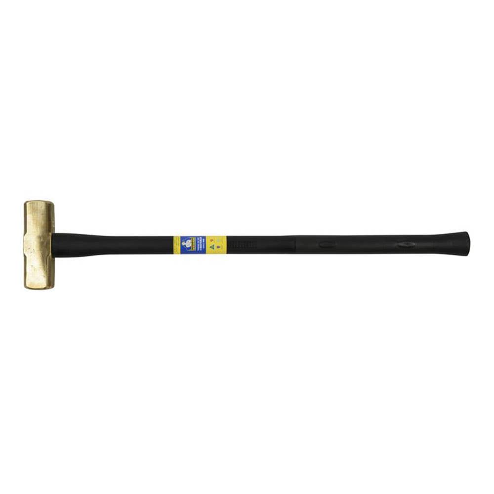 Hammer Brass Pinned Fibreglass Rubber Handle 10lb 900mm Mumme 60014432 7HBRFRH10