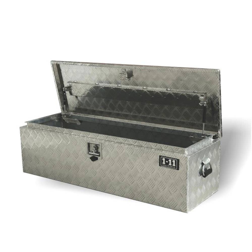 Box Truck Aluminium 1250 x 410 x 355mm Checkerplate D Series 1-11 60014610 DAL1250