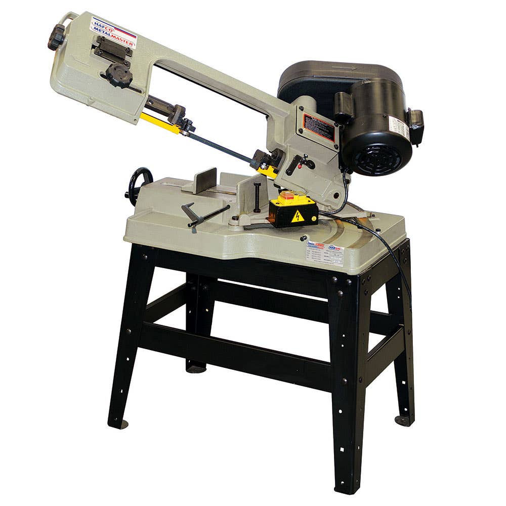 Bandsaw Metal Cutting 375W 125mm Capacity Hafco B003 60014647 B003