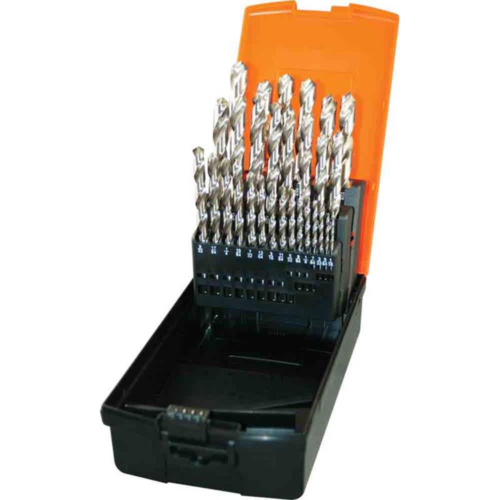 Bit Drill Set HSS Jobber 25 Piece 1-13mm Alcock 60014663 D1272