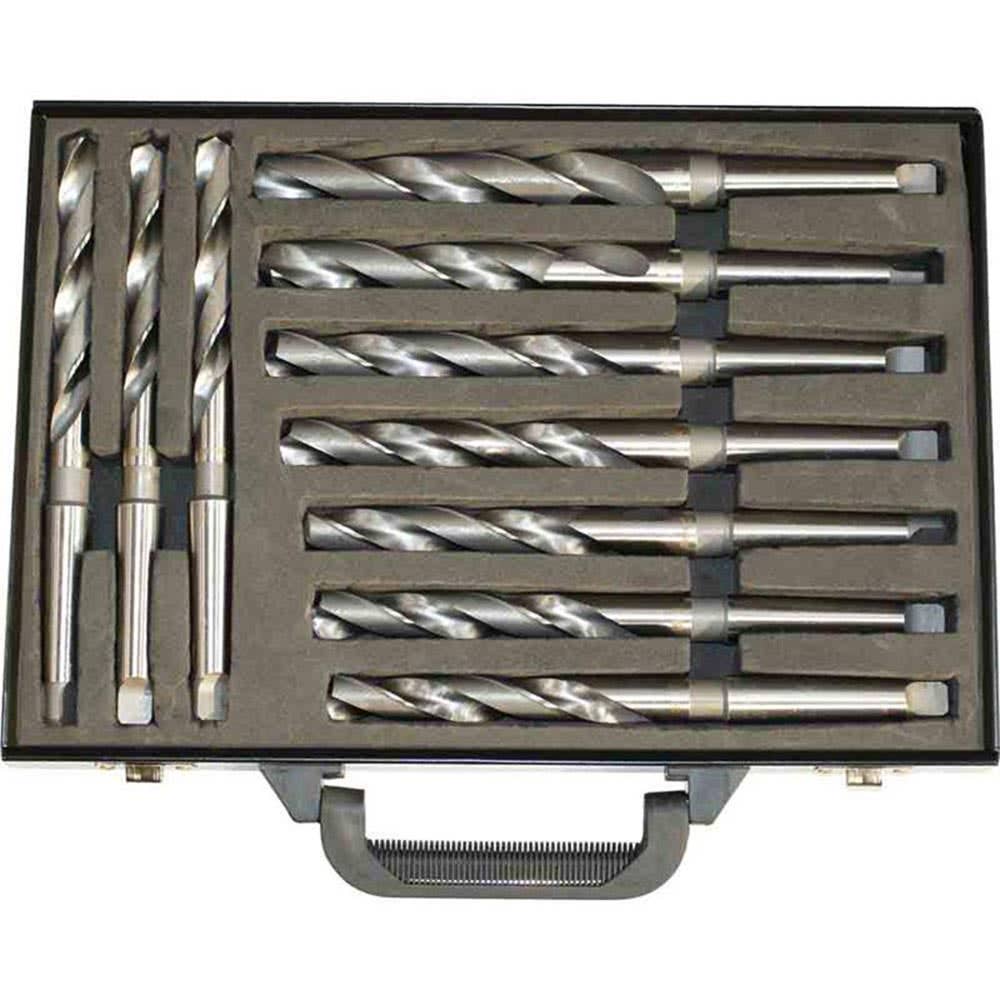 Drill Bit Set HSS 2 Morse Taper 10 Piece 14.5-23mm 60014665 D122
