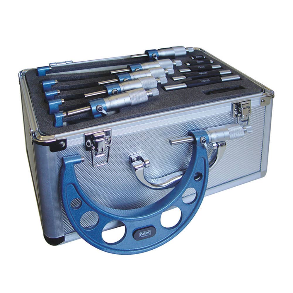 Micrometer Set Outside 6 Piece Range 0-6'' 0.001'' 60014712 Q117