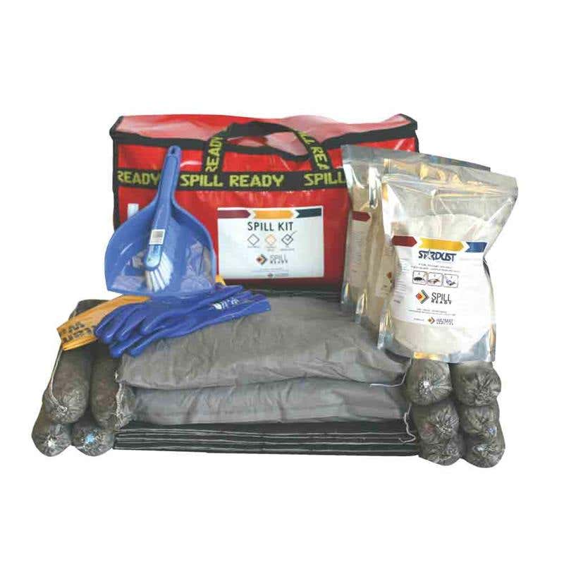 Spill Kit 50L Universal Red Square Bag Spill Ready 60014972 SKGP50