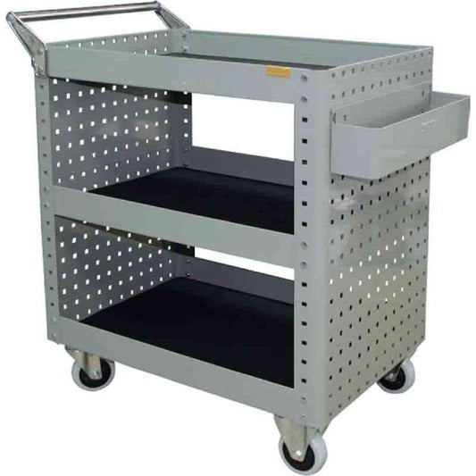 Trolley Shelf 3 Tier Parts 500 x 873 x 880mm Heavy Duty Geiger 60015028 CTH5086