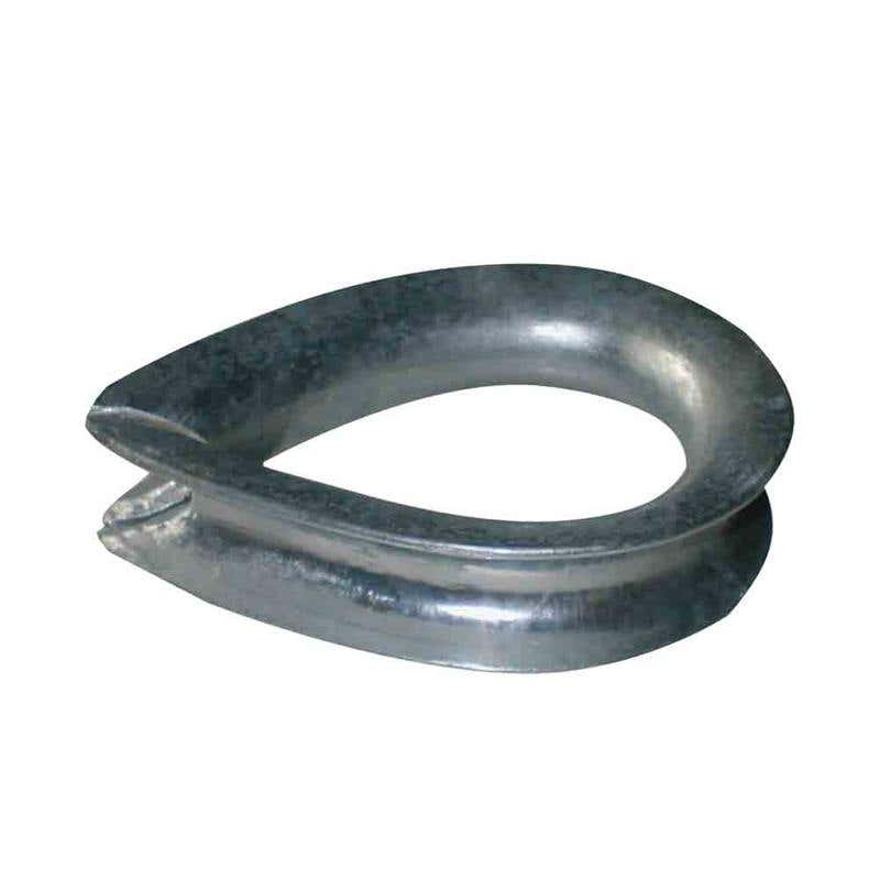 Galvanised BS462 10mm Wire Rope Thimble 60015032 WRT10