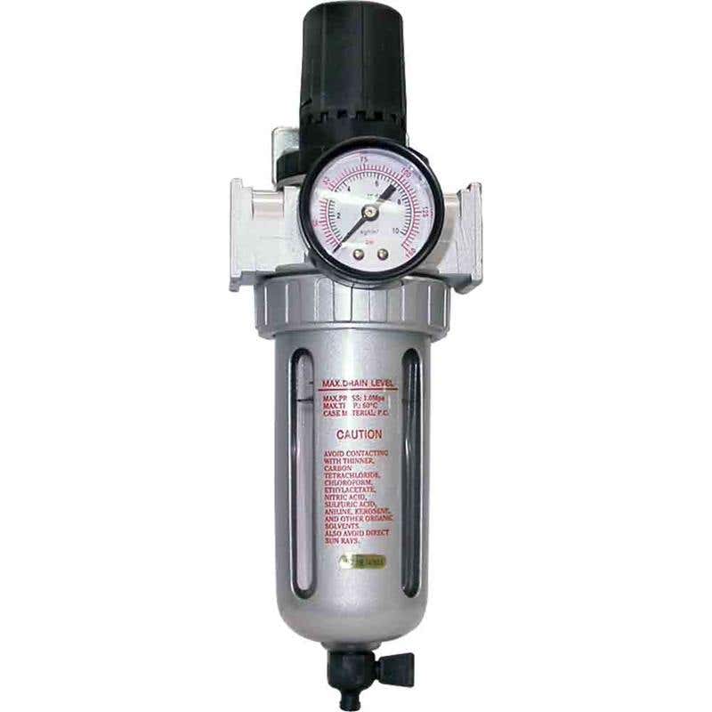 Air Filter Regulator With Dial Gauge 1/2 THBFR804 Geiger 60015054 THBFR804