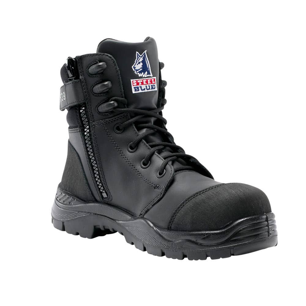 Boots Composite Toecap Lace Up + Zip Nitrile Black Torquay 11_60015072_627539-110-BLK_NLA