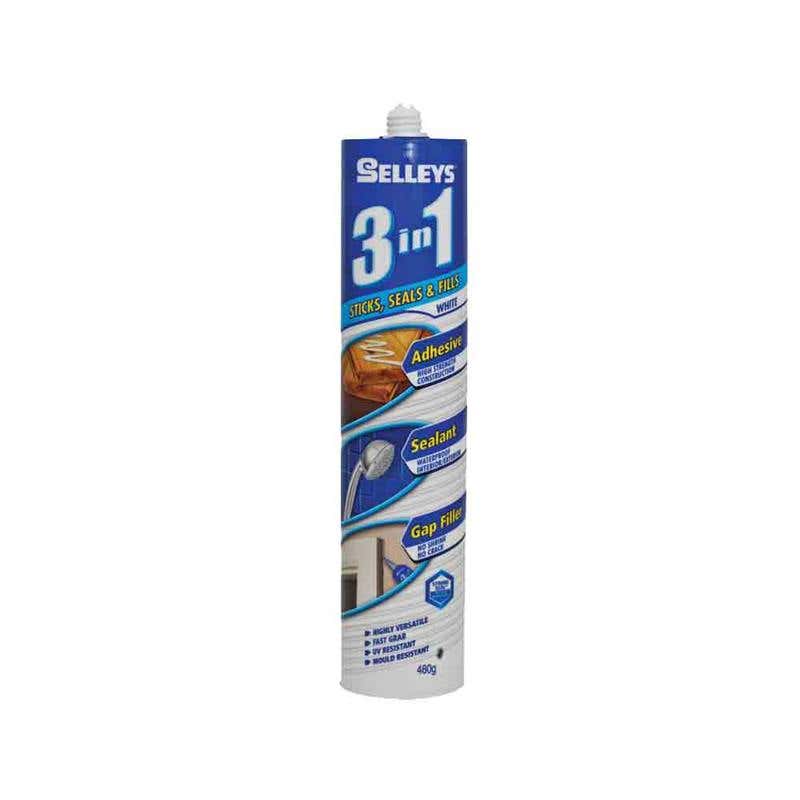 Sealant 3-in-1 Adhesive/Gap Filler 480g Selleys 60015119 930069712196701