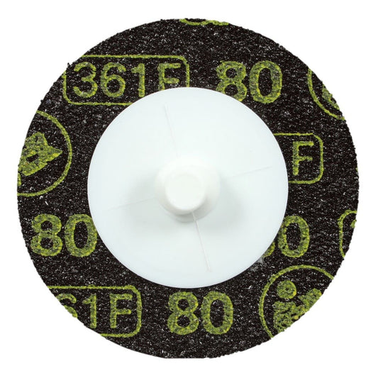 Disc Sanding Aluminium Oxide 50mm 80G Roloc 361F 3M_60015290_7000000381