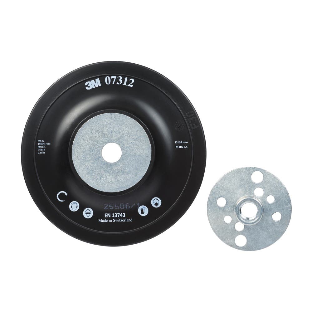 Backing Pad Fibre Disc General Purpose 100mm x M10 3M_60015341_7000008959