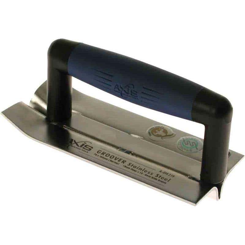 Groover Stainless Steel Duragrip Handle Blade 75 x 180mm Axis 60015396 OX-P014210