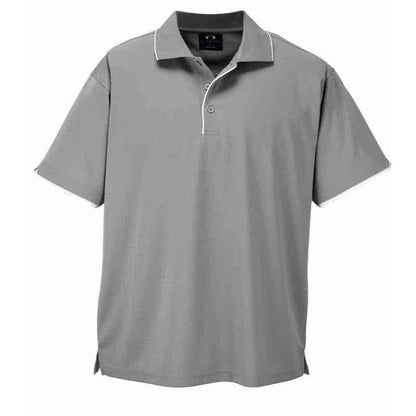 Shirt Polo Short Sleeve Polyester 170gsm Elite Grey/White 2XL Biz_60015658_P3200-GRY/WHT-2XL
