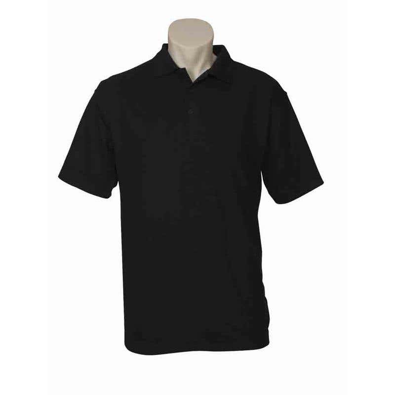 Shirt Polo Short Sleeve Poly/Cotton Pique Knit 210gsm Black 2XL Biz 60015735 P800-BLK-2XL