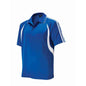 Shirt Polo Short Sleeve Polyester 165gsm Flash Royal/White 2XL Biz 60015791 P3010-ROY/WHT-2XL