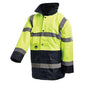 Jacket PU Coated Hi Vis 3M Tape 3/4 Length Yellow/Navy 2XL 3002 60016096 3002YN2XL