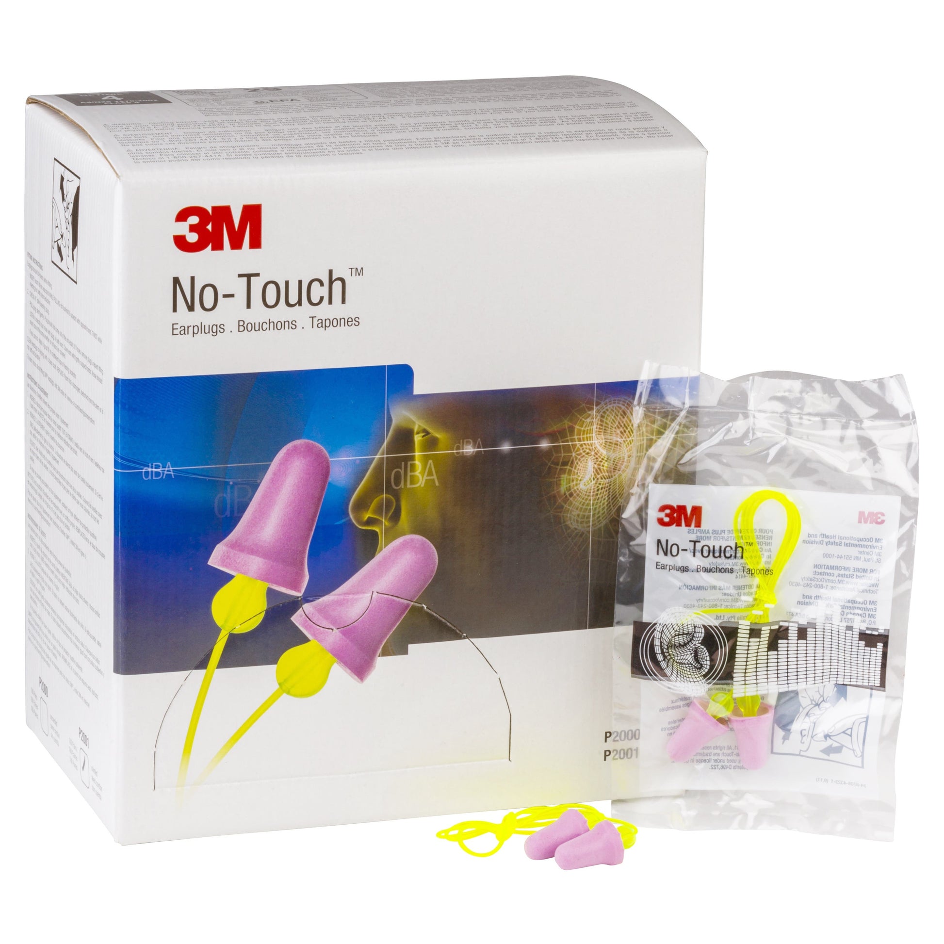 No-Touch Class 4 Corded Disposable Earplugs_60016239_7000052722