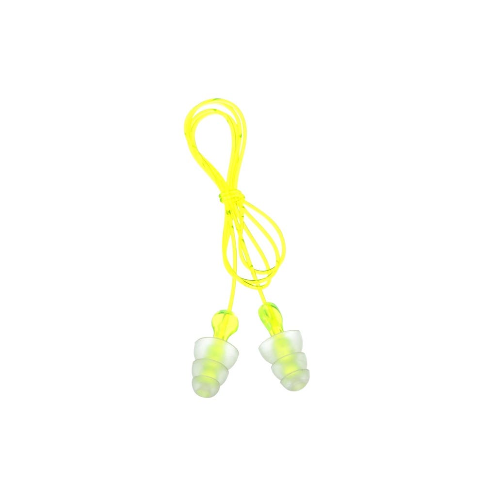 Tri-Flange Class 3 Corded Reusable Earplugs_60016249_7000127187