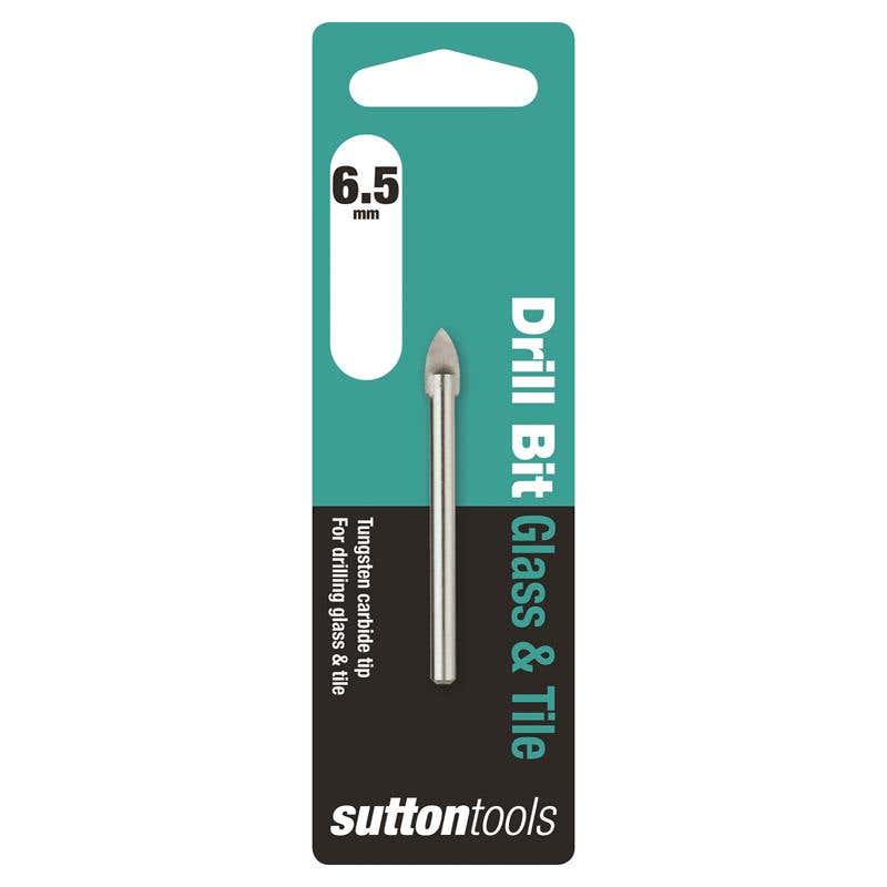 Bit Drill Glass + Tile Tungsten Carbide 6.5mm Sutton 60017259 D6040650