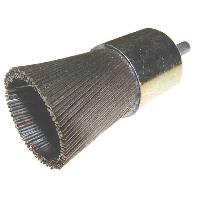 Brush End Wire Steel Hollow 3000rpm 38mm x 1/4'' Spindle 723017 210
