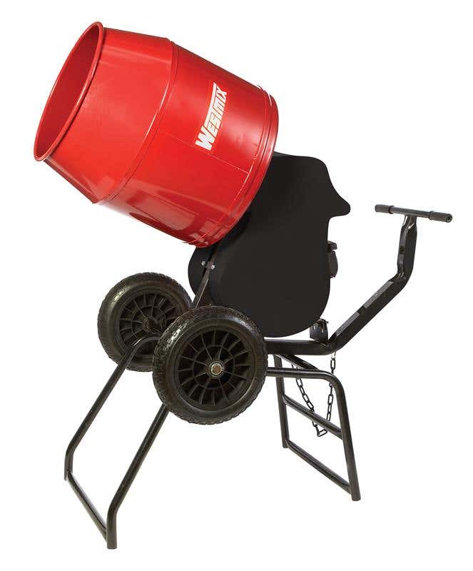 Mixer Cement Tradesman Tip Up Welded Seam 1hp Cmg Motor 60017849 WMTC3.5E