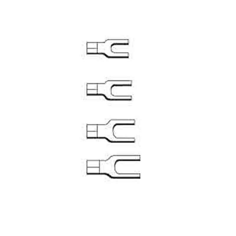 Terminal Fork Non Insulated 2.5-6mm2 5mm Cabac Pk 50 60018214 FSU5.5-5