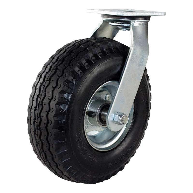 Castor Swivel 255 x 85mm Pneumatic Black Y Core 180kg 60018767 S1067