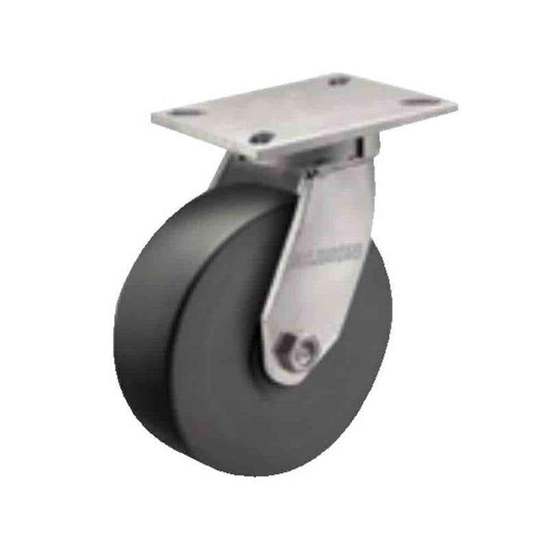 Castor Fixed 200 x 75mm Polymer High Impact V Series 2000kg 60018825 VXQ200/VZF