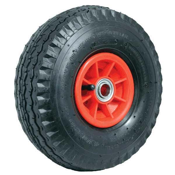 Wheel Rubber Pneumatic On Plastic Centre 265 x 75mm 60018847 PN1075-75BB