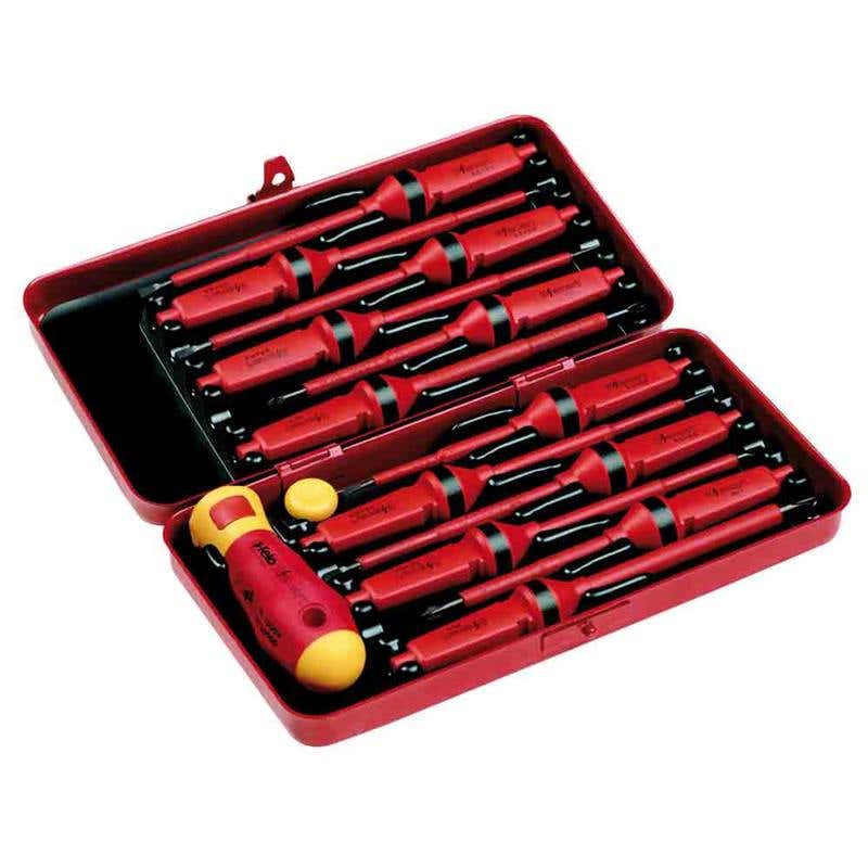 Screwdriver Set 1000V VDE 12 Piece Interchangable Felo 60018943 6391306