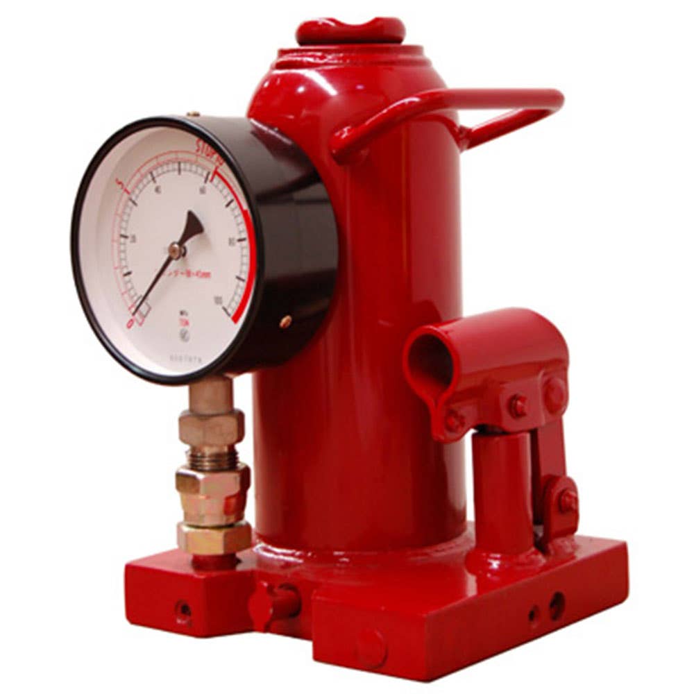 Bottle Jack with Gauge 10t 60019019 MH-10P