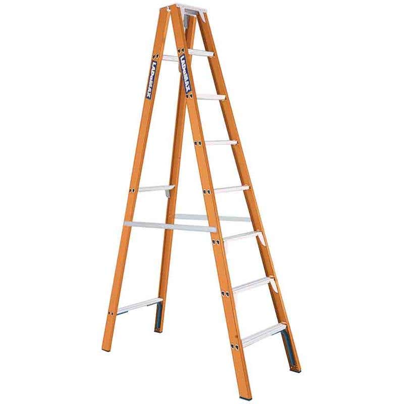 Ladder Fibreglass Single Sided Step 1.20m 150kg FSS042 60019058 FSS042