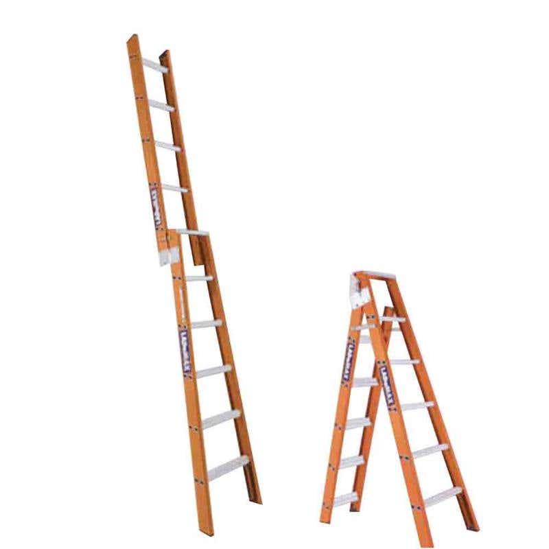 Ladder Dual Purpose Fibreglass 1.8-3.0m 150kg Ladamax 60019067 FSE062