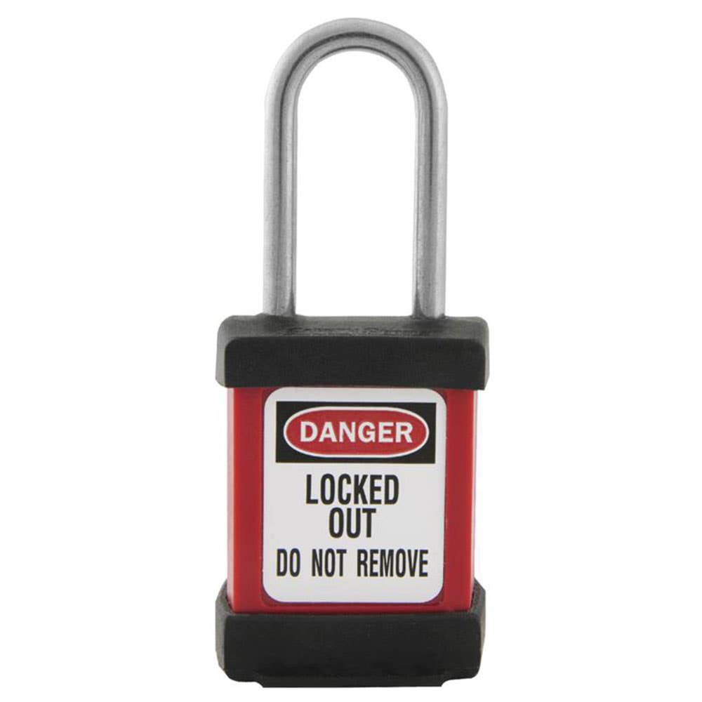 Padlock Lockout S31 48/38mm KA Red Pk 6 60019237 S31REDKA6